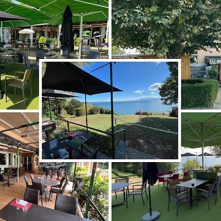 Hotel Restaurant De La Plage Gland Eksteriør billede