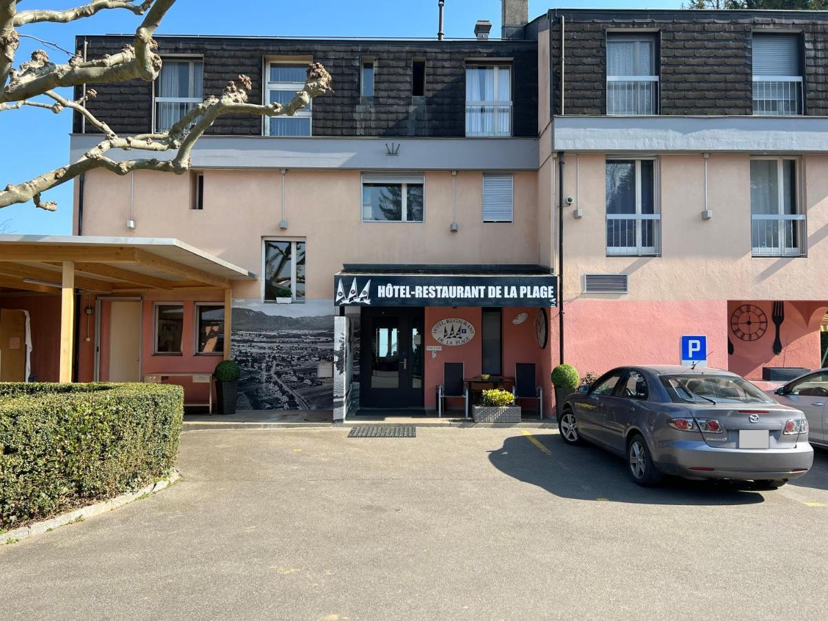 Hotel Restaurant De La Plage Gland Eksteriør billede