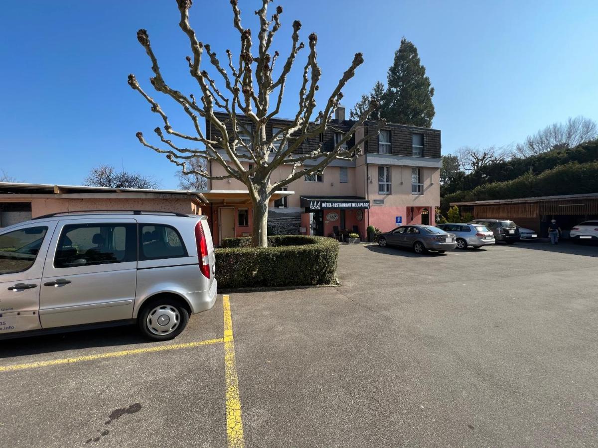 Hotel Restaurant De La Plage Gland Eksteriør billede