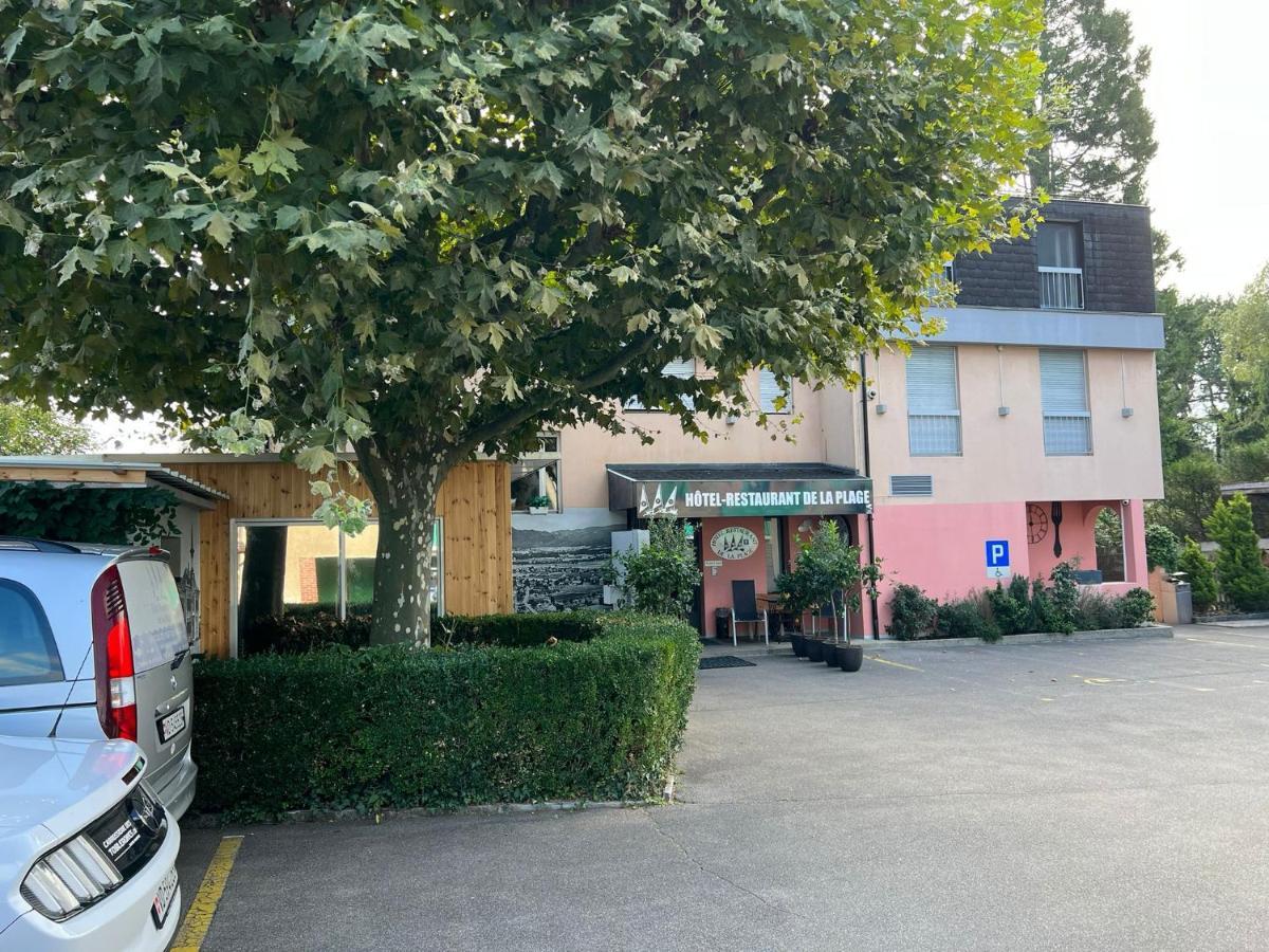 Hotel Restaurant De La Plage Gland Eksteriør billede